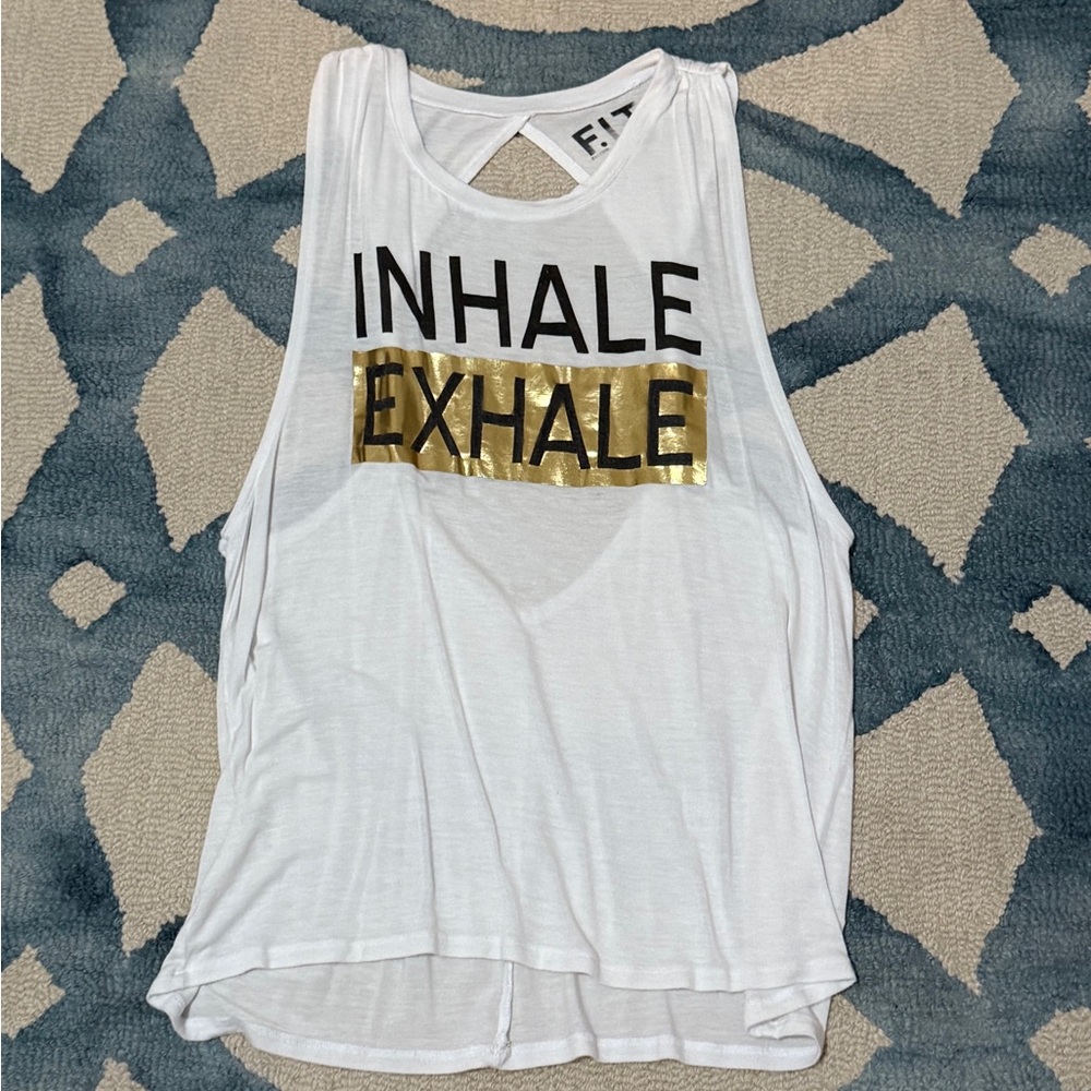 FIT Inhale Exhale Tank Top - Size L